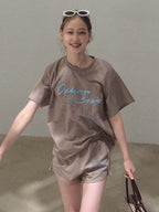 Long-Staple Cotton Relaxed Lounge Set