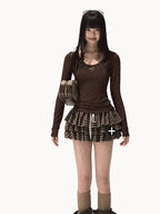 Wool Slim-Fit Long-Sleeve Base Knit T-Shirt