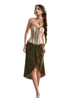 Enchanted Woodland Corset & Lace Skirt Set