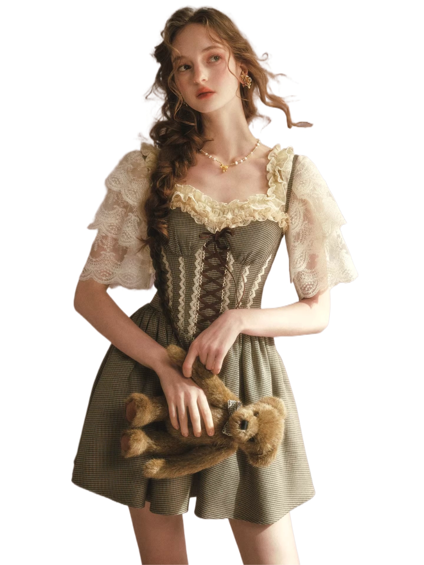 Coronation Morning Song Lace Inner Top