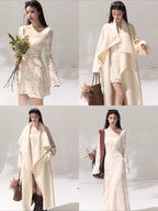 Sculpting Long-Sleeve Stretch Dress