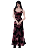 Backless New Chinese Slip Maxi Dress