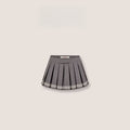 Vintage Preppy Low-Rise Pleated Mini Skirt