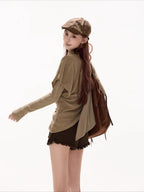 Textured Panel Knit Base Layer