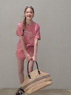 Long-Staple Cotton Relaxed Lounge Set