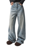 Vintage Straight-Leg Cotton Denim Jeans