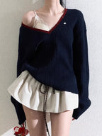 Drawstring Bubble Mini Skirt