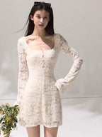 Sculpting Long-Sleeve Stretch Dress
