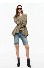 Tencel Acetate Skort Shorts