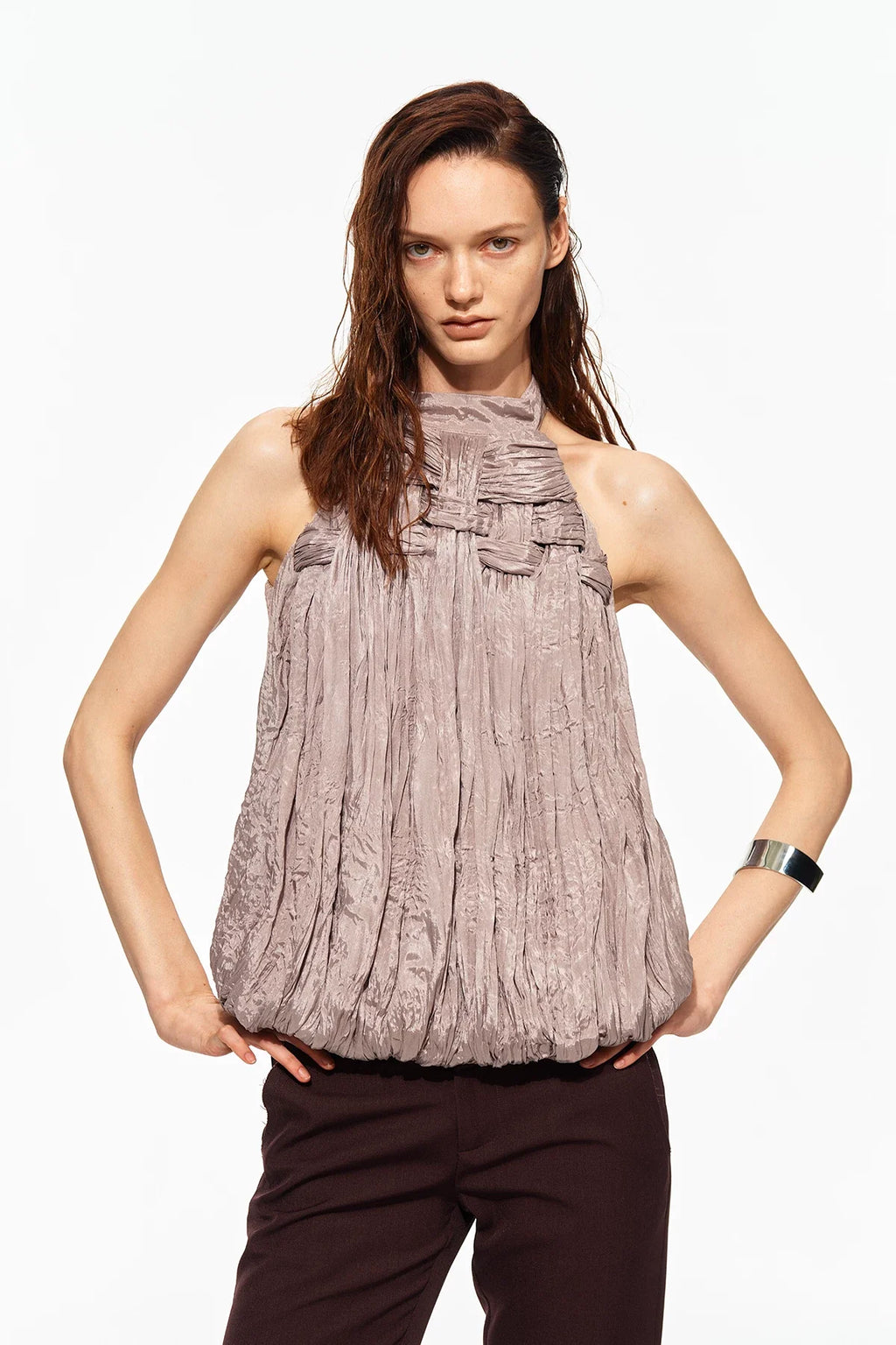 Handwoven Halter Bubble Tank