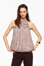 Handwoven Halter Bubble Tank
