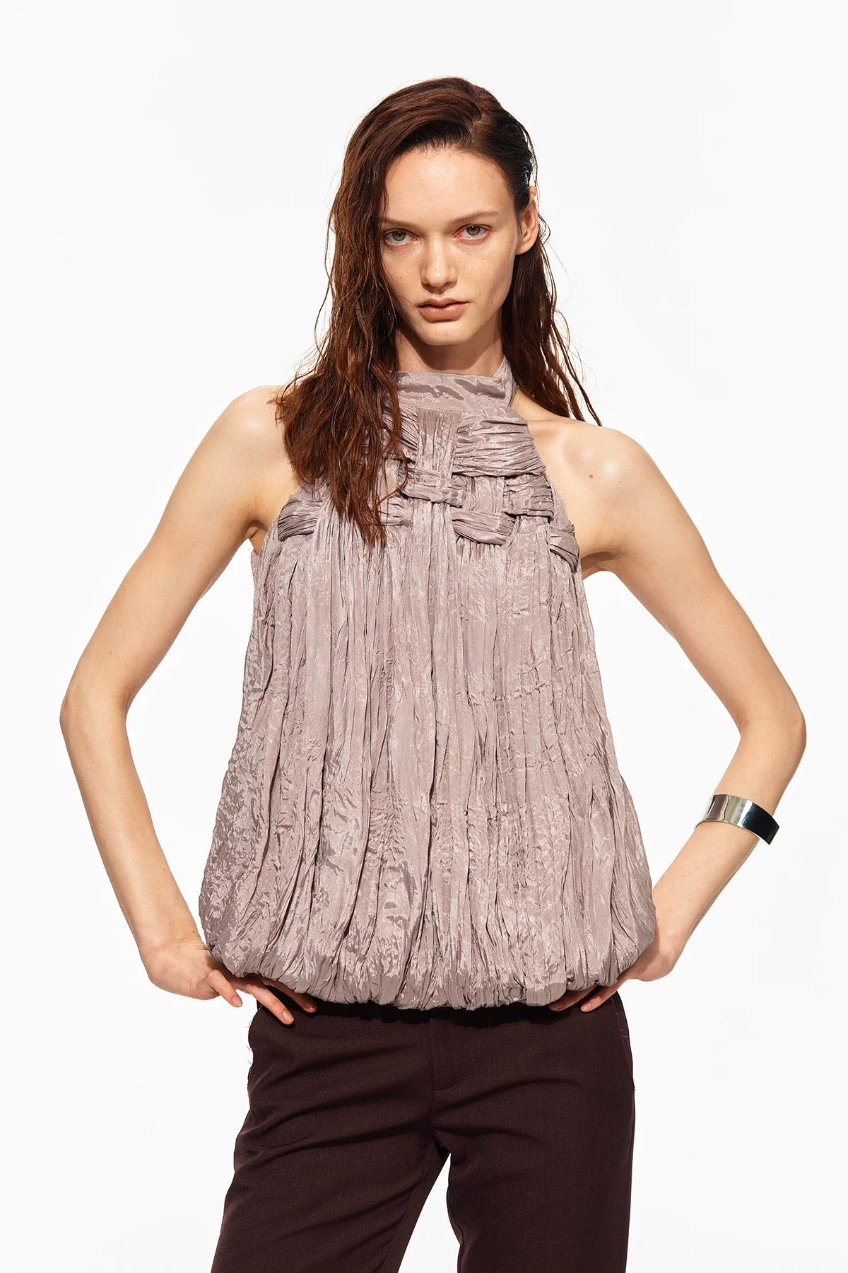 Handwoven Halter Bubble Tank