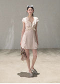 Lyocell Linen Tie-Waist Dress