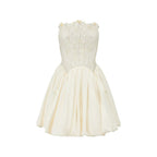 French Corset Sleeveless Party Dress