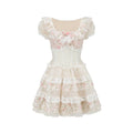 Starry Bloom Fairy Corset Mini Dress