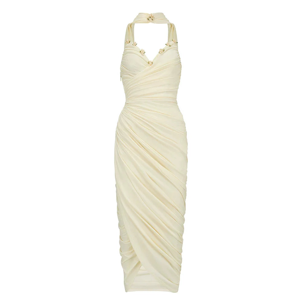 French Romantic Strapless Couture Gown