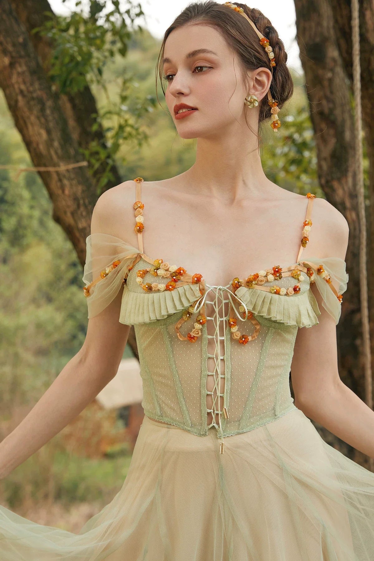 Enchanted Fairy c Top & Tulle Skirt Set