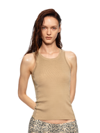 Gilded Wool Knit Tank