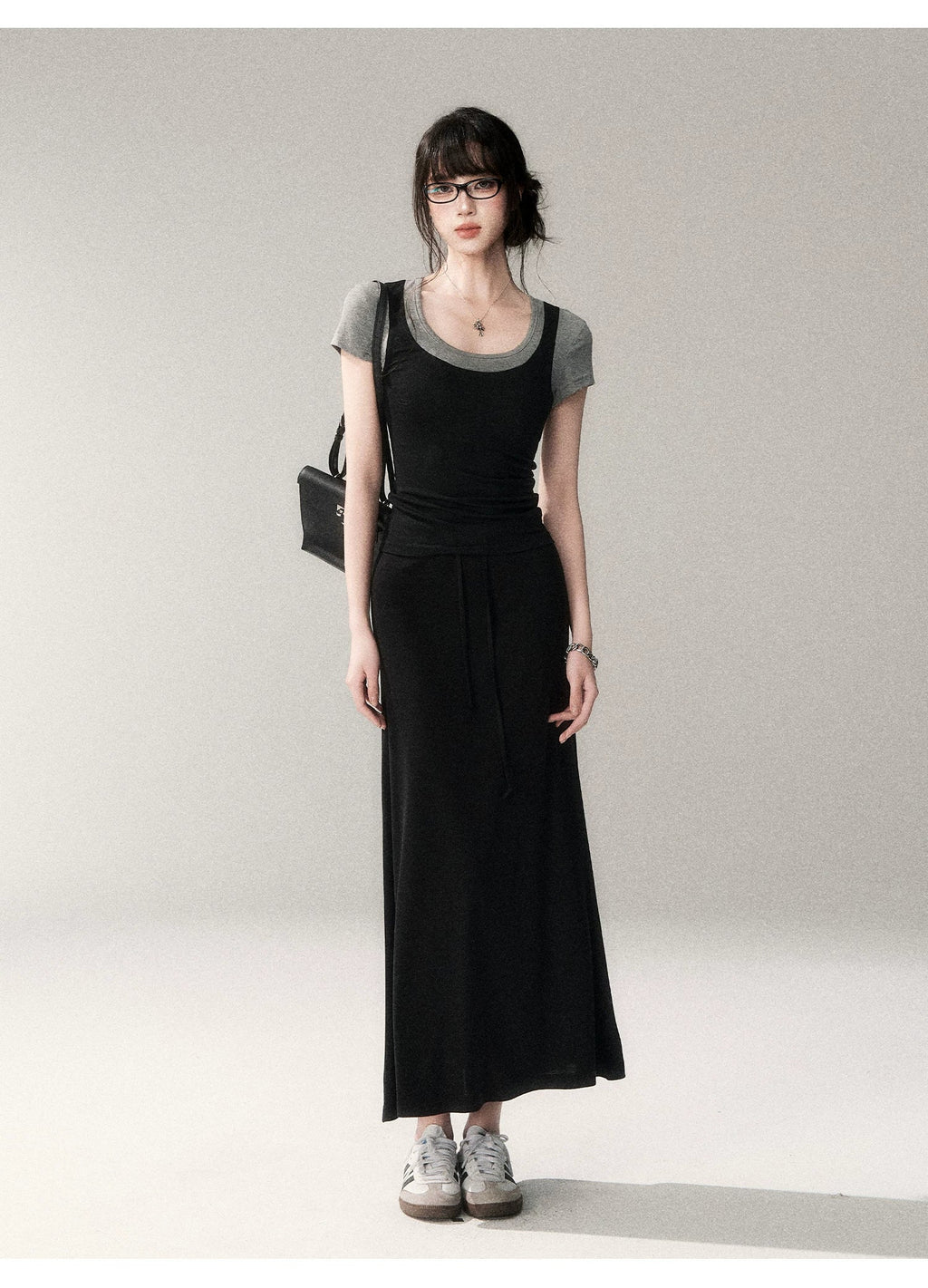 Contrast Trim Fitted Short Sleeve Tee