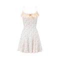 Rose Petite Florist Knit Dress & Cardigan Set