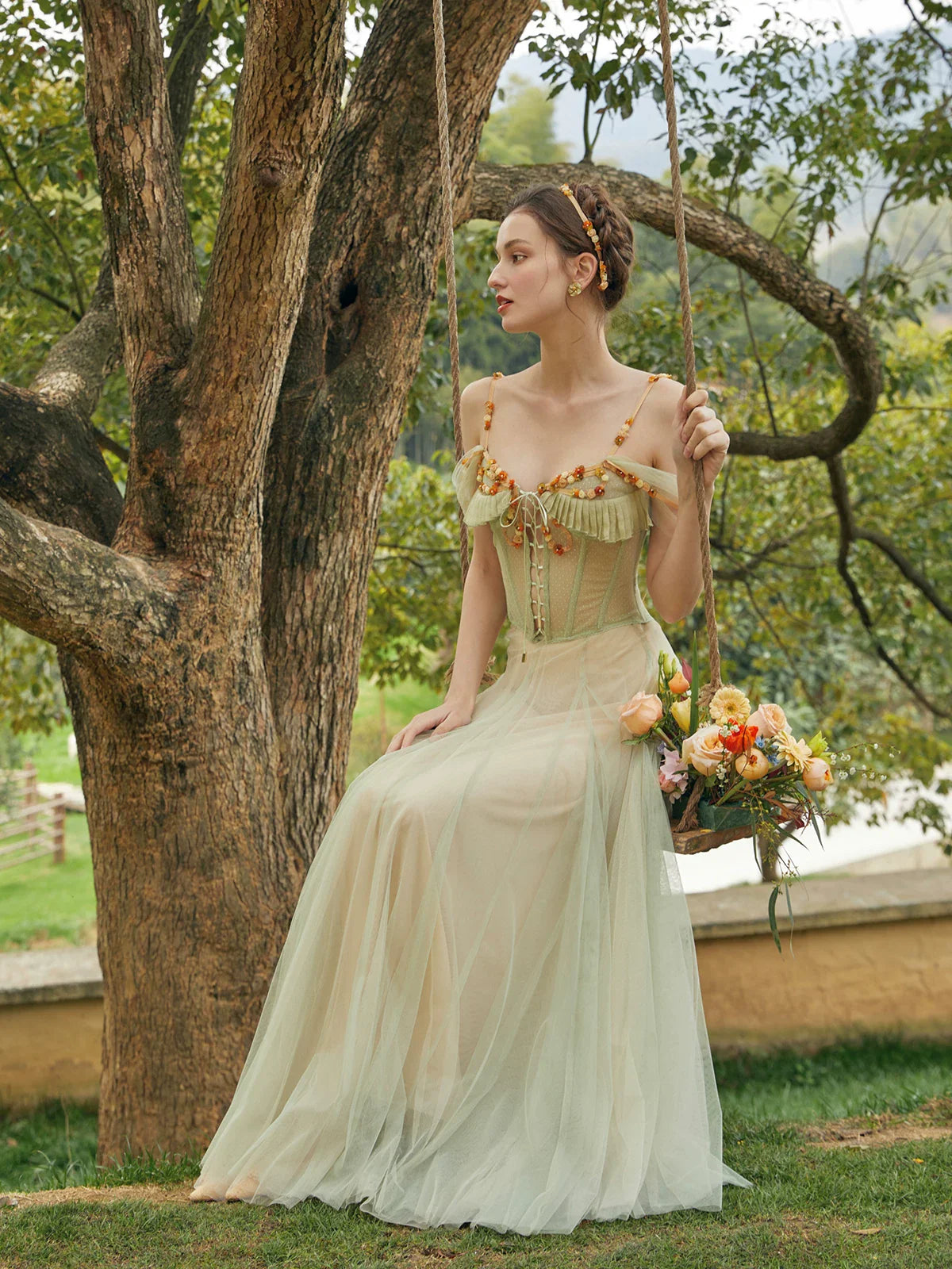 Enchanted Fairy c Top & Tulle Skirt Set
