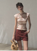 March Expansion Linen-Blend Tailored Shorts