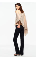 Petalzyra Zip Hem Denim Jeans