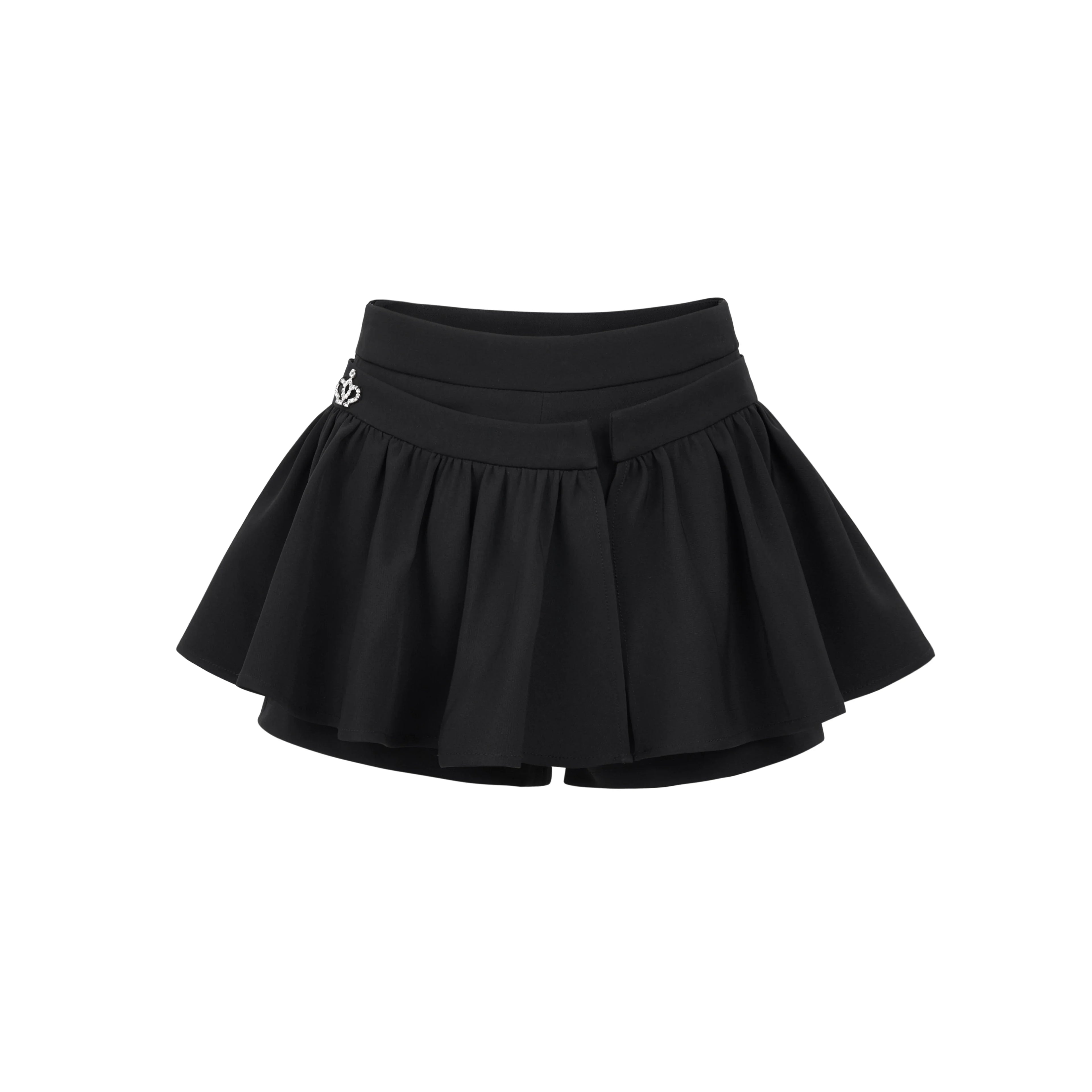 Provence Girl High-Waist A-Line Skort