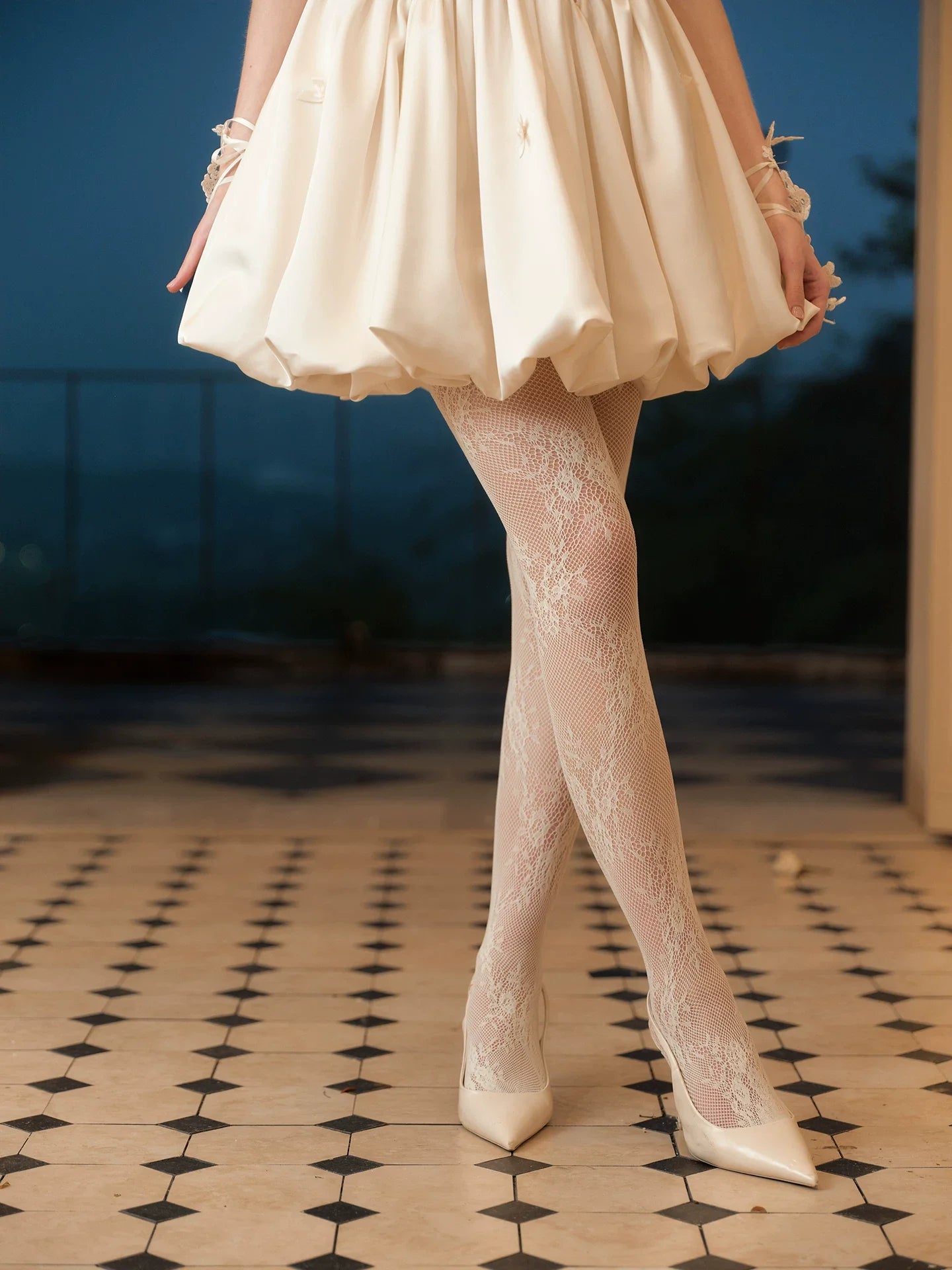 French Corset Sleeveless Party Dress