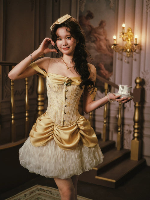 Autumn Concubine Corset Set