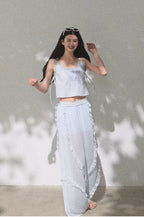 Lyocell Linen Camisole & Relaxed Trousers Set