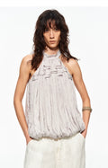 Handwoven Halter Bubble Tank