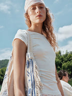 Lace-Soft Antibacterial Slim-Fit T-Shirt