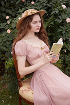 French Vintage Romantic Lace Dress