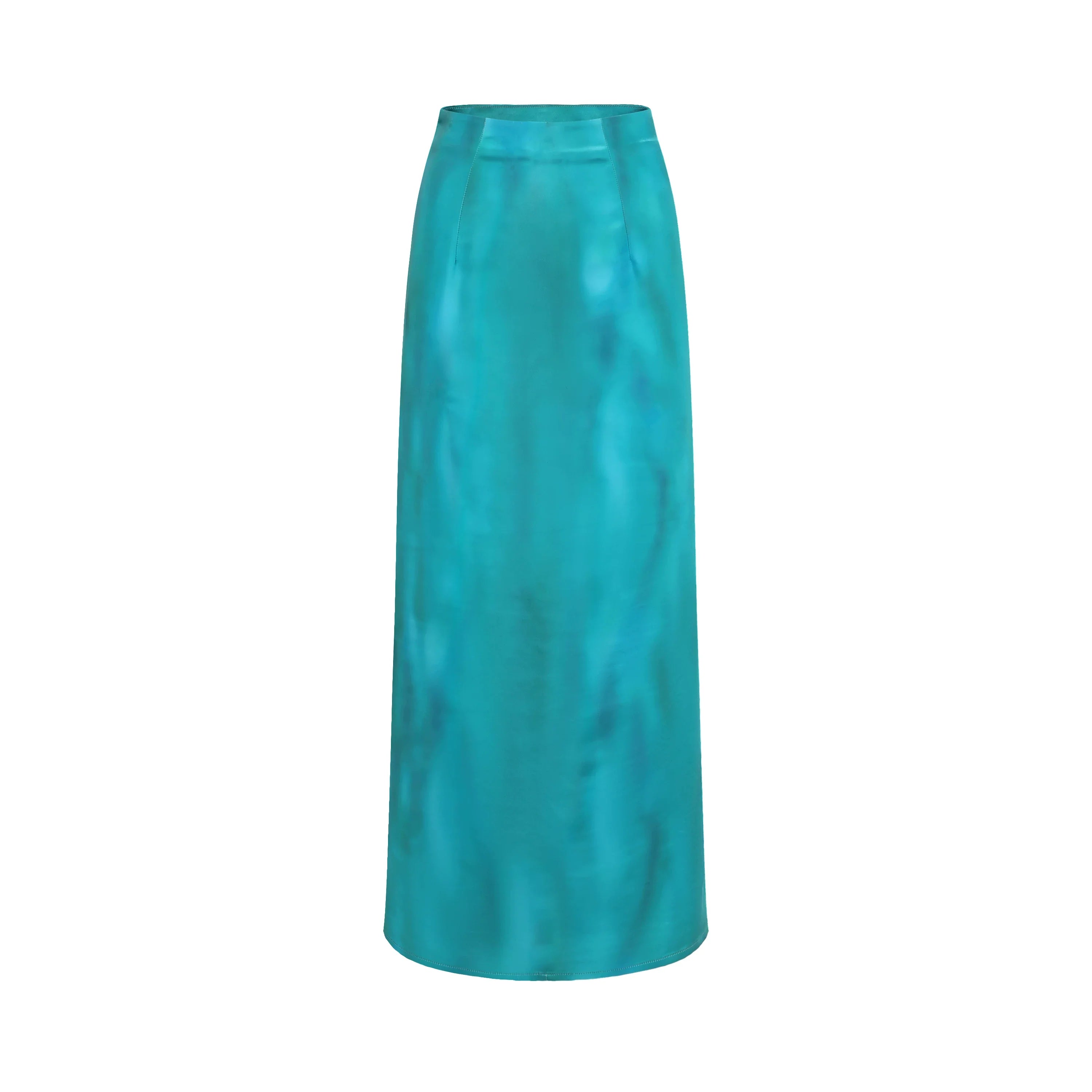 French Costume-Inspired Corset & Satin Mermaid Skirt Set