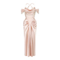 French Heiress Satin Corset Slip Dress
