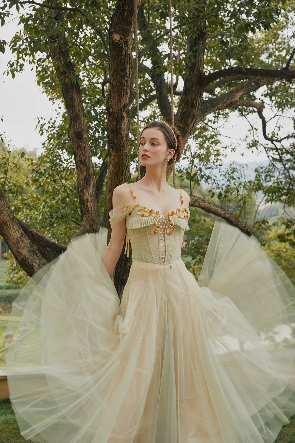 Enchanted Fairy c Top & Tulle Skirt Set