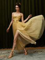 Nile Rose Egyptian-Inspired Corset Gown