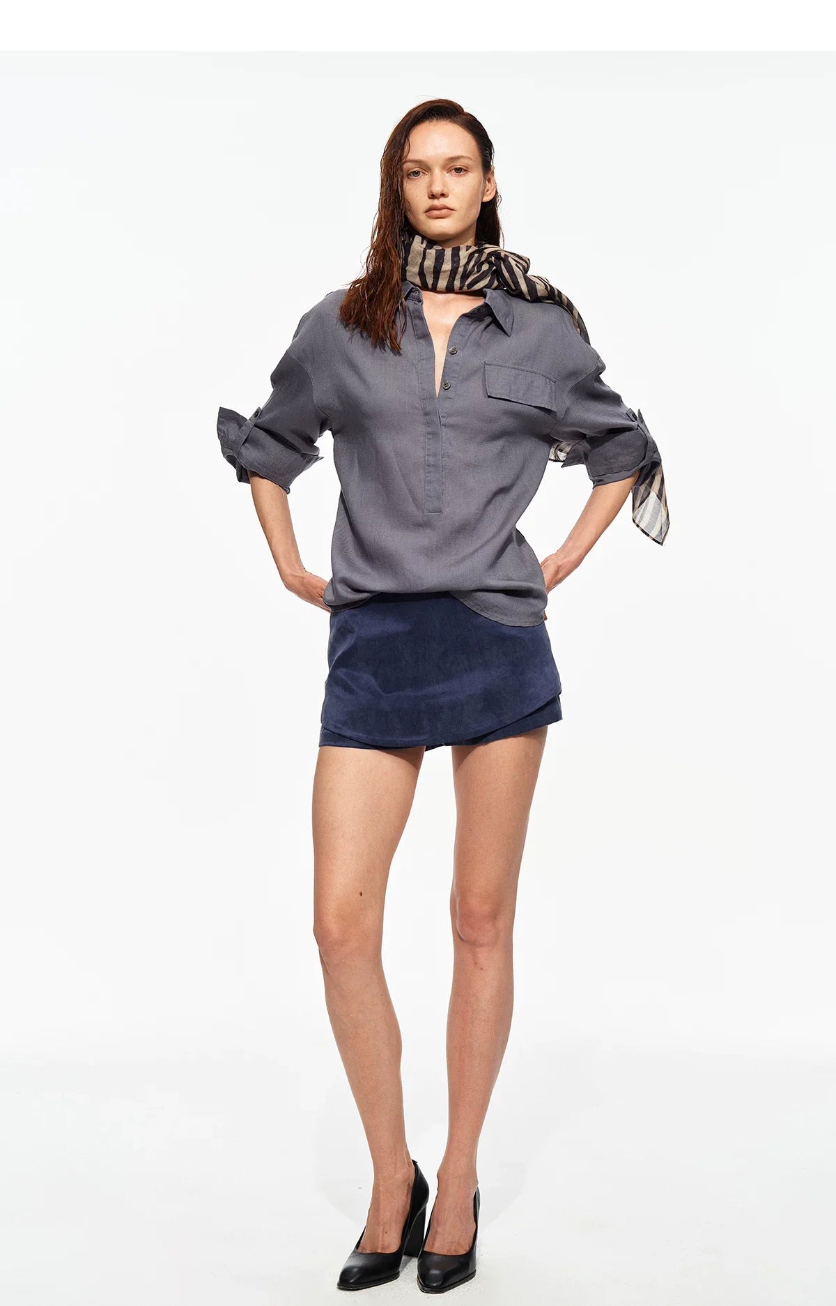 Tencel Linen Textured Shirt