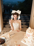 French Corset Sleeveless Party Dress