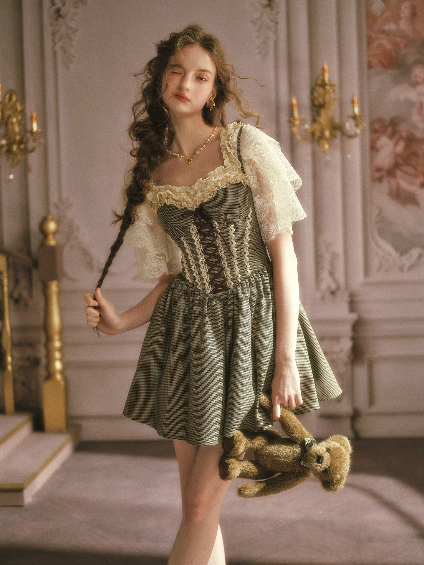 Coronation Morning Song Lace Inner Top