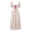 Audrey Garden Corset Floral Maxi Dress