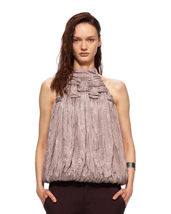 Handwoven Halter Bubble Tank