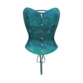 French Costume-Inspired Corset & Satin Mermaid Skirt Set