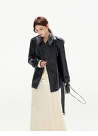Chiffon Blouse & High-Waist Maxi Skirt Set