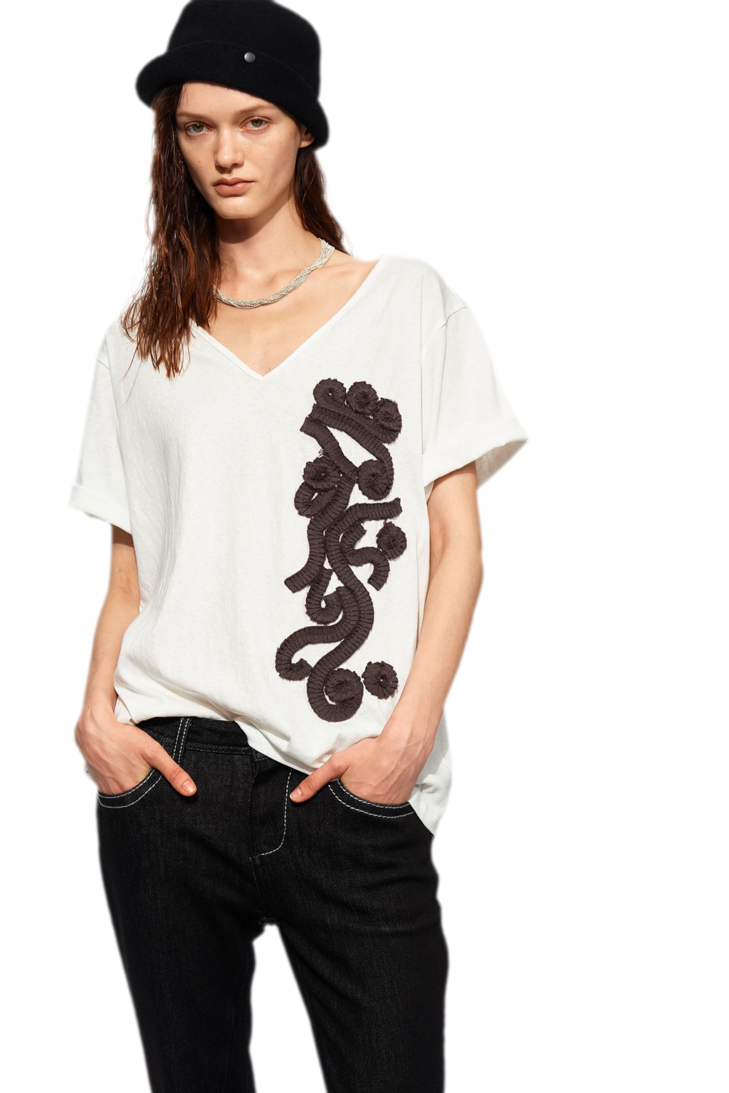 Vintage V-Neck T-Shirt