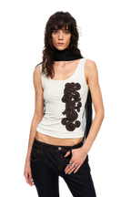 Lenzing Wool Embroidered Tank