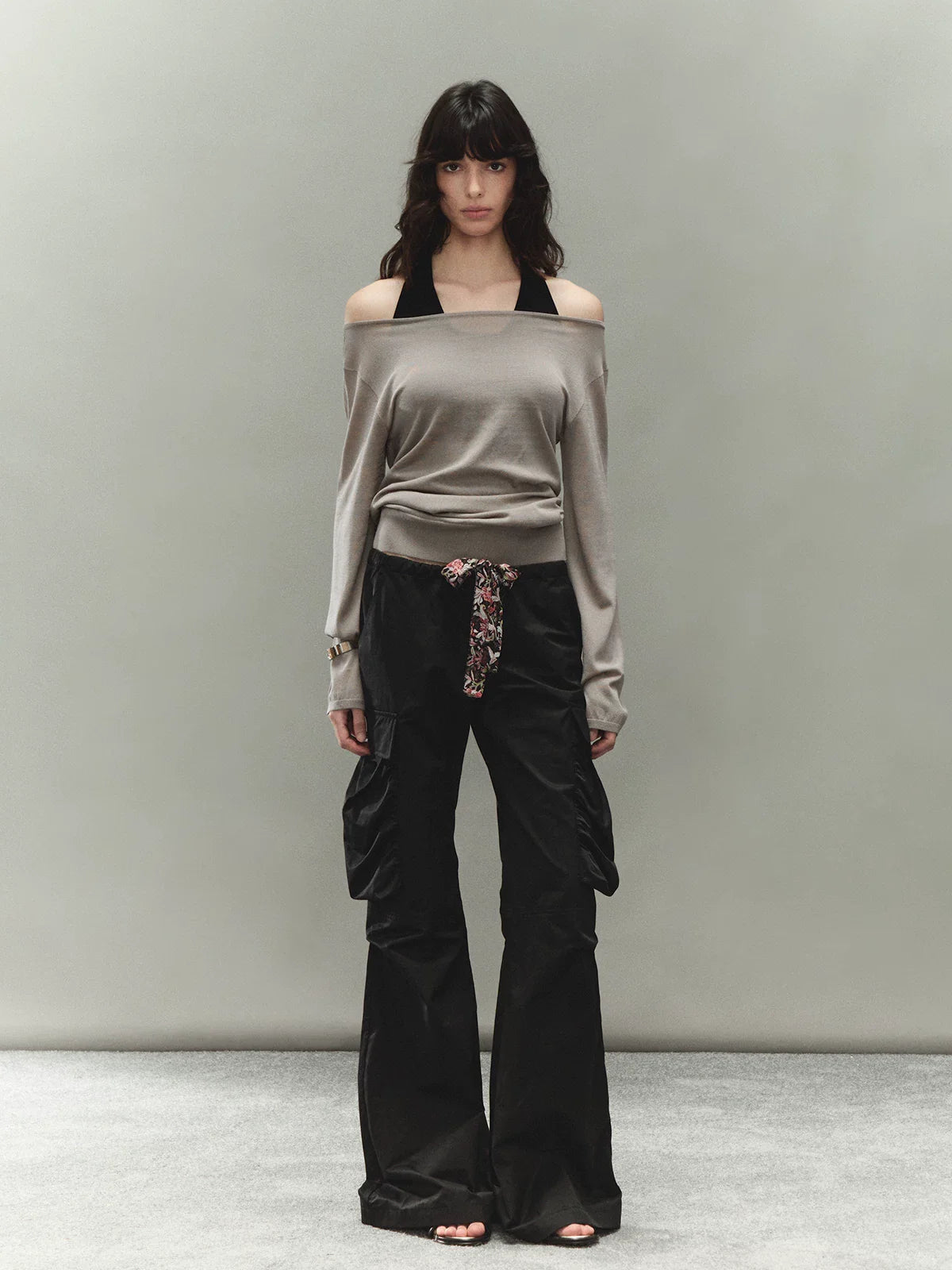 Drawstring Multi-Pocket Cargo Pants
