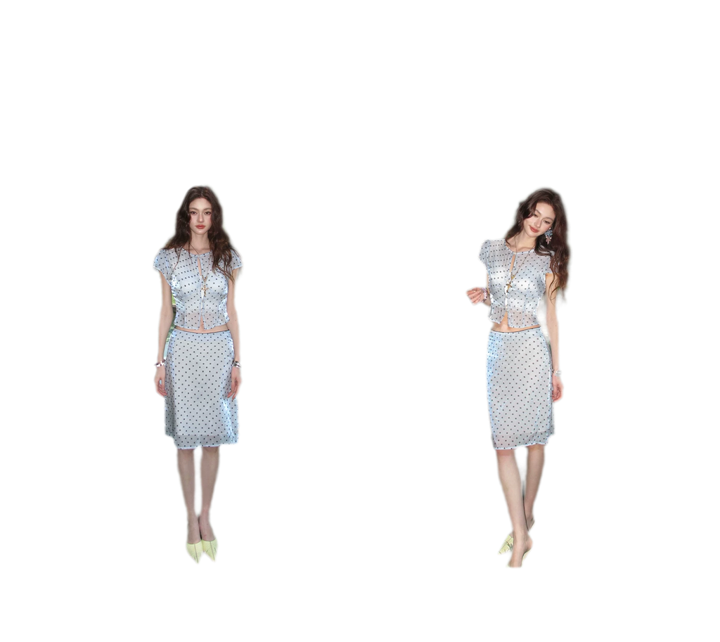 Courtyard Dream Blue Set