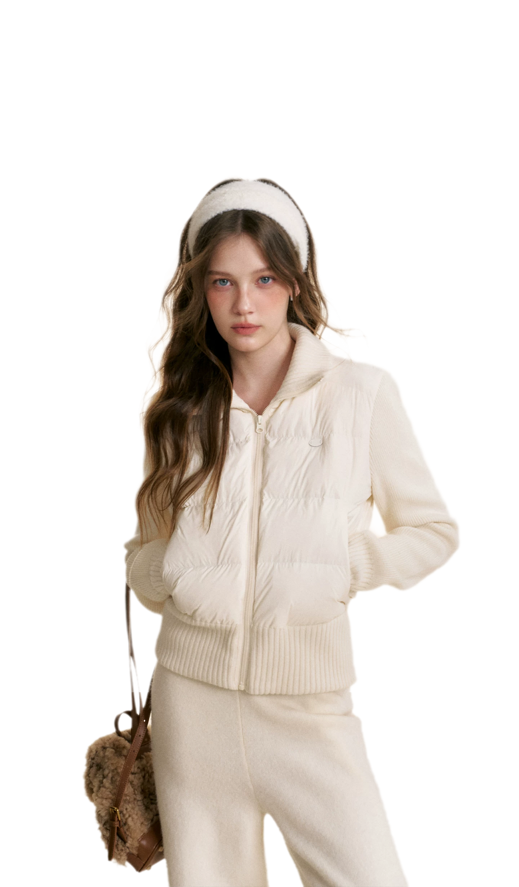 Wool Knit Down Jacket